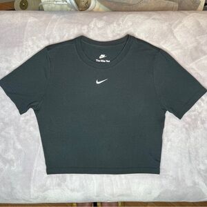 Nike Women's Black Crop Top